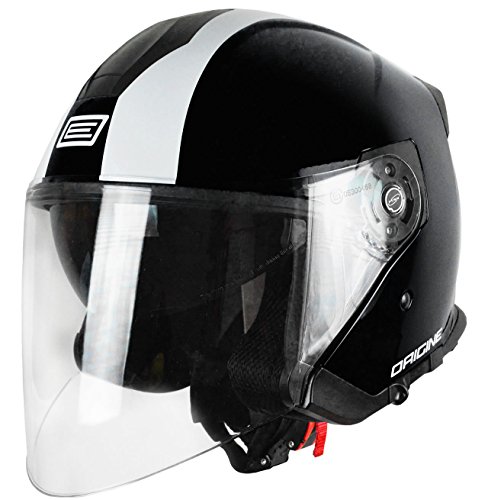 Origine helmets PALIO Street Open Face Helme, Schwarz, Größe S