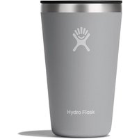 HYDRO FLASK - All Around Thermobecher 12 oz (355 ml) mit Verschließbarem, Auslaufsicherem Press-in Lid - Doppelwandiger, Vakuumisolierter Reisebecher aus Edelstahl - Heiß & Kalt - BPA-frei - Birch