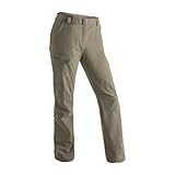 Maier Sports Damen Lulaka Wanderhose, Beige (Coriander 778), 46