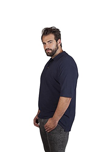 Hochwertiges Herren Poloshirt, 5XL, Marineblau