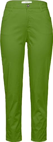 BRAX Damen Style Mary Ultralight Cotton 5-pocket Hose, Leave Green, 36W / 30L EU