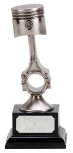 21,6 cm Emblem Kolben Replica Motorsport Trophy mit gratis Gravur bis zu 30 Buchstaben a1075b