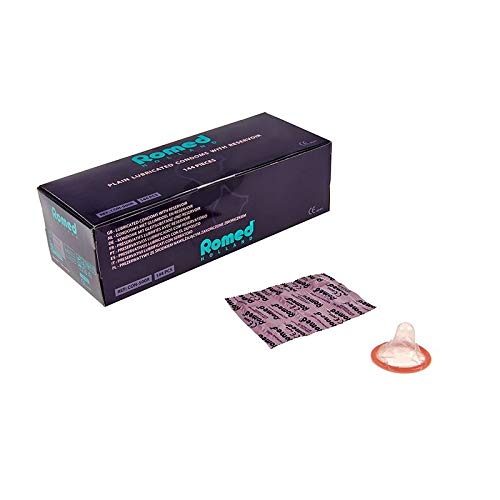 Romed Kondome mit Gleitsubstanz und Reservoir Latex (Kaufmenge: 48 x 3 = 144 Stück)