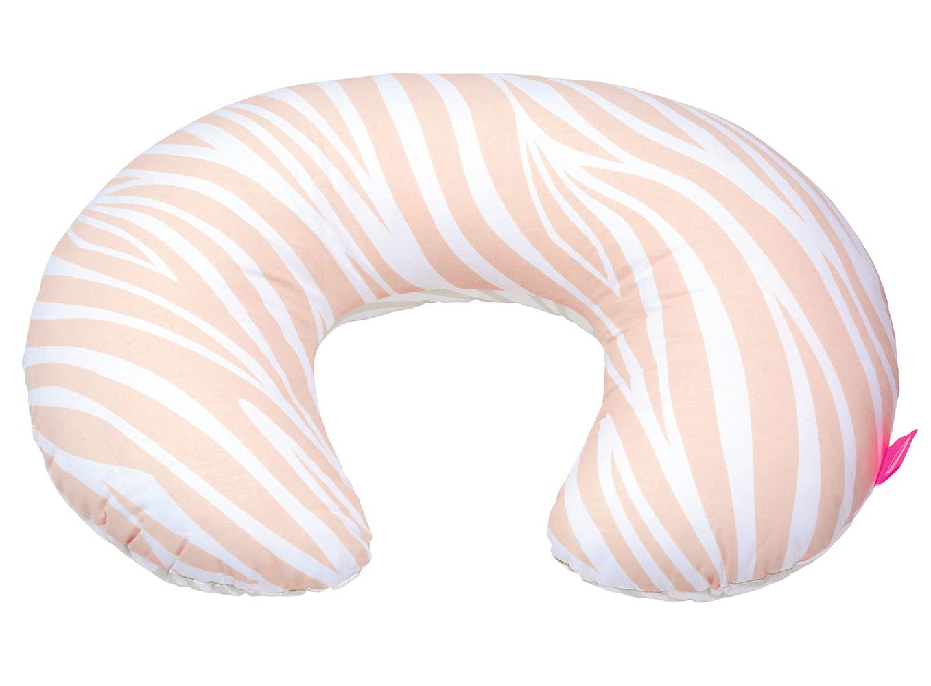 Motherhood Stillkissen ergonomisch, Öko-Tex Standard 100, Zebra apricot