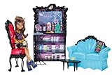 Mattel Monster High X3721 - Clawdeens Kaputtschino-Ecke, inklusive Puppe und Zubehör