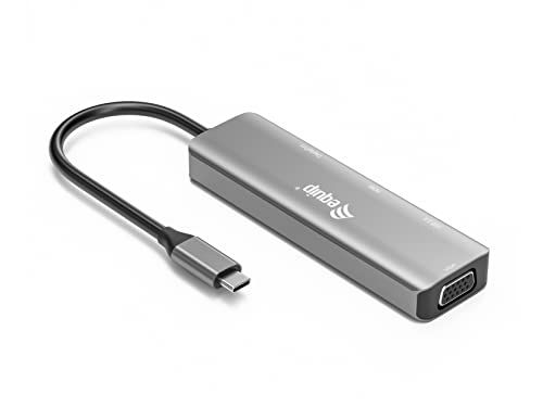 Equip 133485 USB-C auf HDMI/DisplayPort/VGA/USB-Adapter