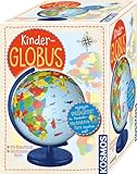 Kosmos 673024 Kinder-Globus, ab 5 Jahren, mit Beleuchtung, Durchmesser 26 cm, Lernspielzeug für Kinder und Deko fürs Kinderzimmer
