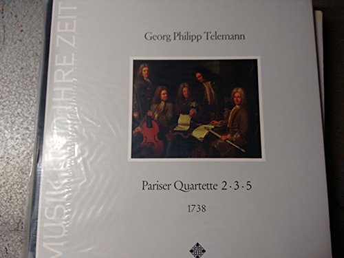 Telemann: Pariser Quartette n. 2, 3, 5 1738--Vinyl LP-TELEF SAWT 9523 A