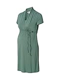 ESPRIT Maternity Damen Dress Nursing Short Sleeve Kleid, Vinyard Green - 320, 40 EU
