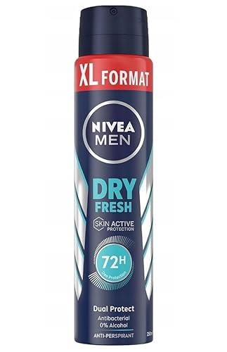 6er Pack - Nivea Deospray Men - Dry Fresh - 250ml
