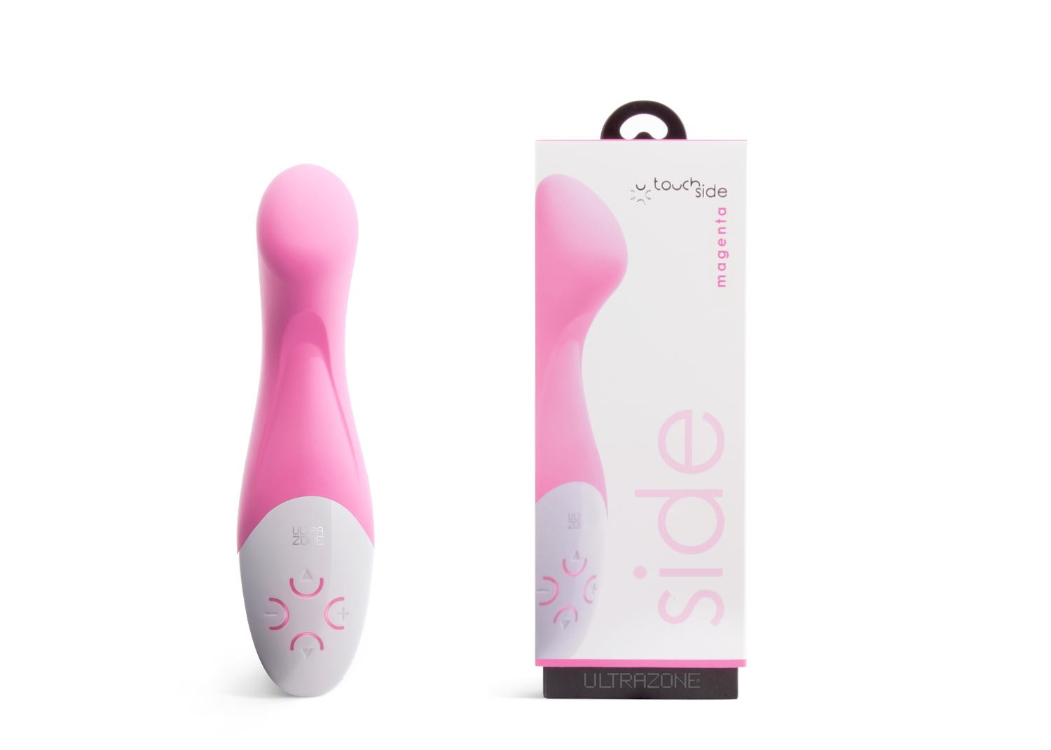 TOPCO U Touch Side Silicone Vibe, Magenta, 1er Pack (1 x 1 Stück)