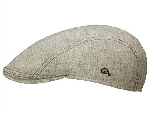 Göttmann Jackson Schirmmütze mit UV-Schutz aus Leinen - Taupe (38) - 63 cm