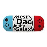 Brillenetui mit Aufschrift "Best Dad In The Galaxy", zum Vatertag, Aufbewahren, kreatives Spiel