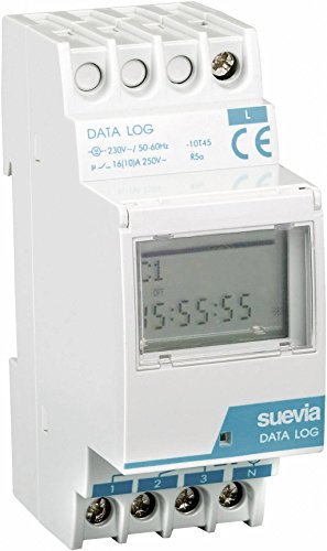 Suevia DigiLog Hutschienen-Zeitschaltuhr digital 230 V/AC