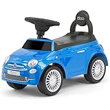 FIAT 500 Rutscher Kinderfahrzeuge Kinderauto Rot und Blau (BLAUE FIAT 500 ZA2333)