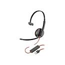 Poly Blackwire C3210 - Blackwire 3200 Series - Headset - On-Ear - kabelgebunden - USB-A 2