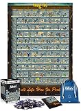 Good Loot Officially Licensed Premium Merchandise Fallout 4 Perk Poster - Puzzle mit 1.000 Teilen und den Maßen 68 cm x 48 cm | inklusive Poster und Tasche | Spiel-Artwork für Erwachsene und Teenager