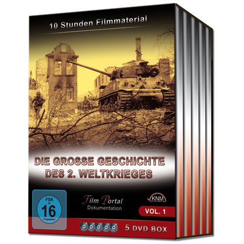 Die große Geschichte des 2. Weltkrieges - Vol. 1 (5 DVD BOX)