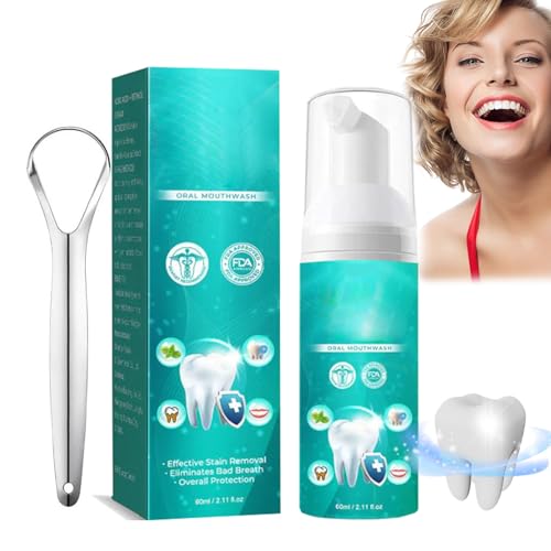 1/2/3PCS SMARTSmile Oral Mouthwash, Mouthwash Gum Health, Mouthwash Toothpaste Foam, Helps with Fresh Breath, Deep Cleaning Toothpaste for Deeply Cleaning Gums (1)