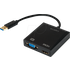 LOGILINK UA0234 - Adapter, USB-A Stecker > HDMI +VGA Buchse + 1080p 60Hz