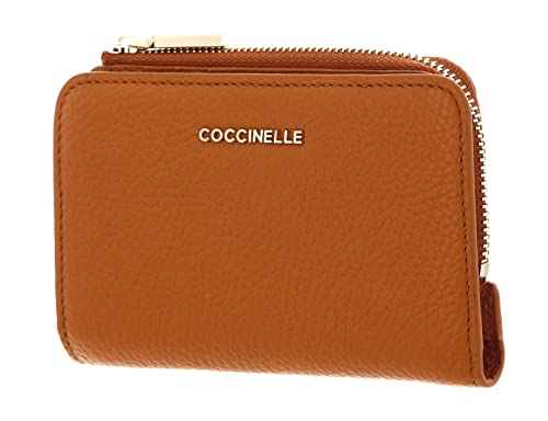 Coccinelle Metallic Soft Wallet Grained Leather Paprika