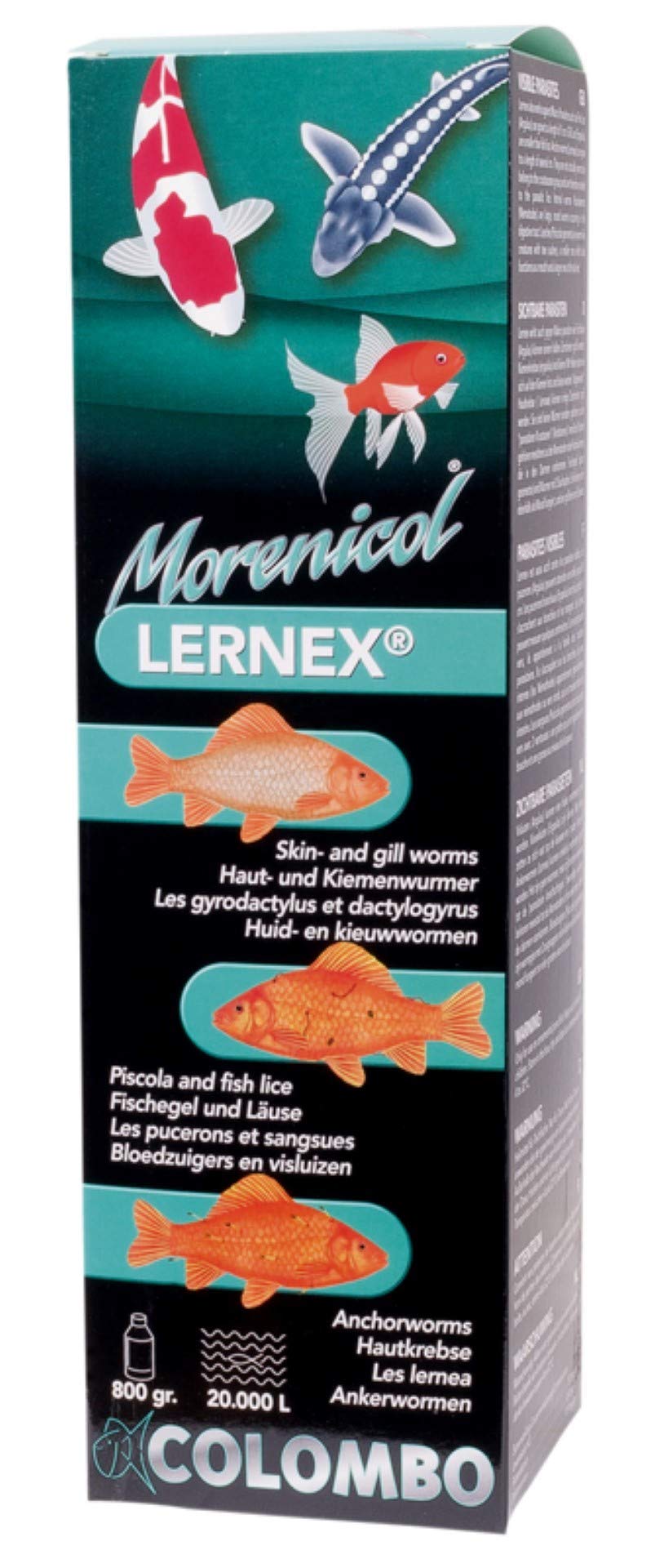Koi Teichmedizin Colombo Morenicol Lernex - 200g für 5000 Ltr. Teichvolumen