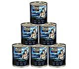 Dehner Wild Nature Hundefutter Adult, Gebirgssee, 6 x 800 g (4,8 kg)