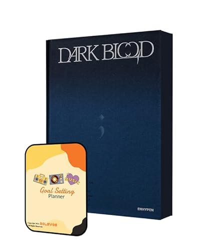 DARK BLOOD ENHYPEN Album [FULL Ver.]+Pre Order Benefits+BolsVos K-POP Inspired Digital Planner, Digital Sticker Pack