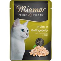 Miamor Feine Filets Huhn in Geflügeljelly | 24x 100g Katzenfutter