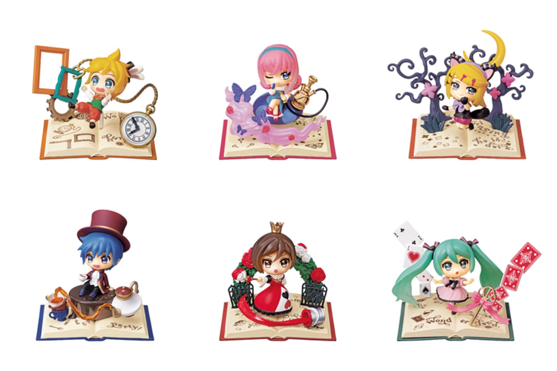 Hatsune Miku assortiment Figurines Secret Wonderland Collection 6 cm (6)