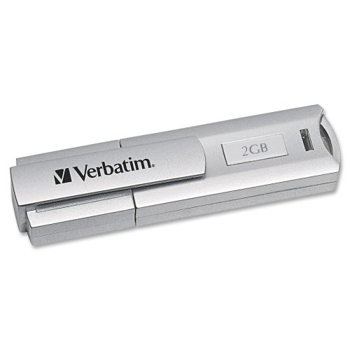 Verbatim Store 'n' Go Corporate Sicherer USB 2.0 Flash Drive, Fips Edition schwarz 2gb
