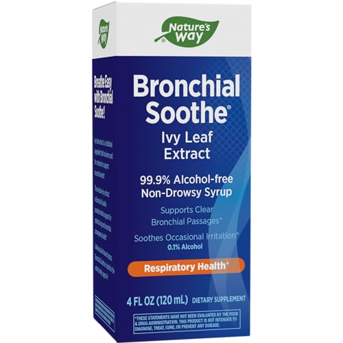 Bronchial Soothe Ivy Leaf Syrup, (formerly Ivy Calm) 100 ml (3.4 fl oz)