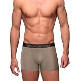 Abanderado Herren Sensitive Boxer-Shorts, Schwarz/Khaki, XL (2er Pack)