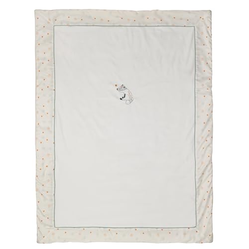 Nattou Baby Blanket, 135x100 cm, White