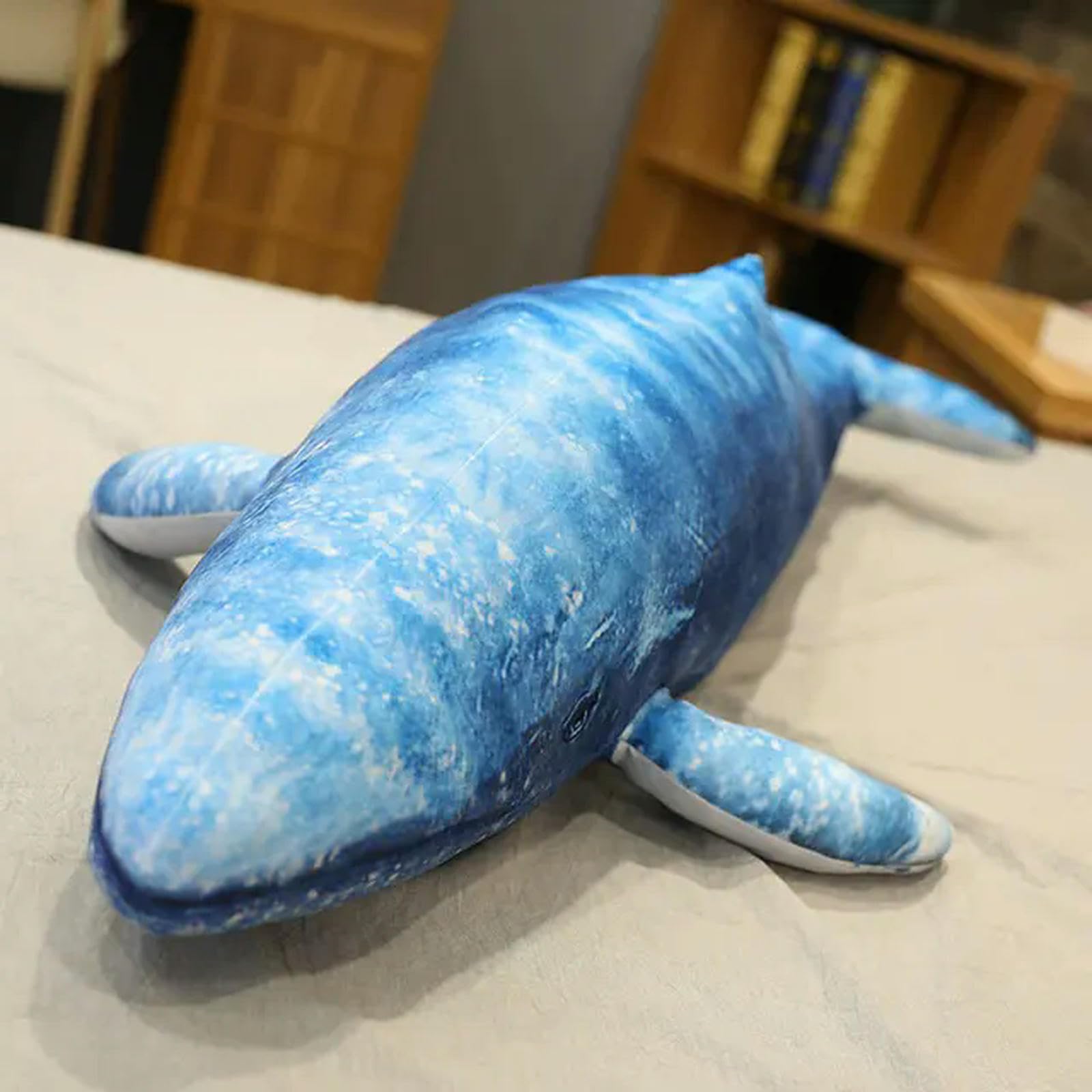 SldJa Niedlicher Wal Plüsch Spielzeug Niedliche kreative Tier Hai Puppe Plüsch Fisch Mädchen 55cm 1