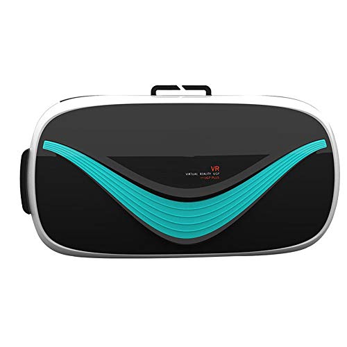 QMZDXH Universelle Virtual-Reality-Brille,VR-Brille 3D-Brille VR-Brille Justierbares Augenschutzsystem 4.5-6 Zoll Unterstützung
