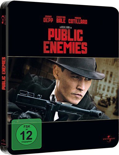 Public Enemies - streng limitierte Steelbook Edition (Schriftzug geprägt) Blu-ray