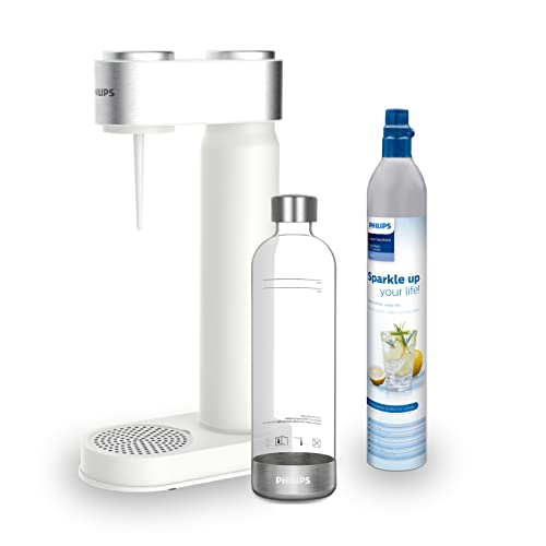 Philips ADD4902WH/10 GoZero Wassersprudler, plastik, 1 Liter, Weiß