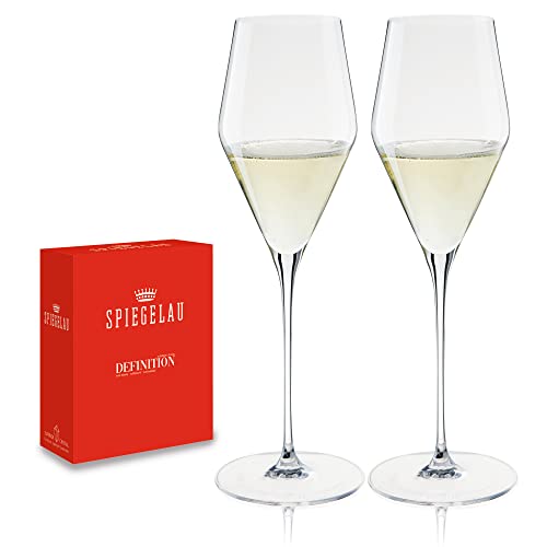 SPIEGELAU Champagnerglas Definition, (Set, 2 tlg.), 250 ml