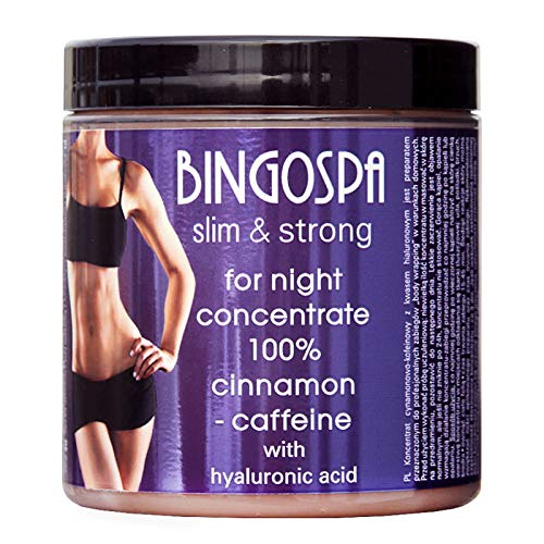 BINGOSPA Anti-Cellulite Abnehmen Zimt-Koffein-Konzentrat fur Nachtpflege, Straffung und Modellierung, Body Wraps - 250g