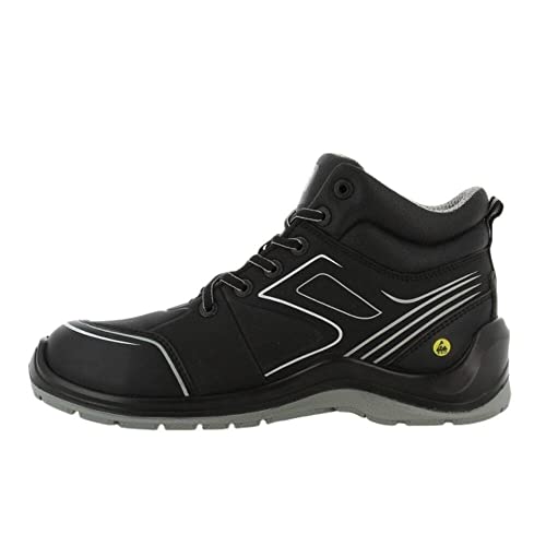 SAFETY JOGGER Sicherheitsschuhe Herren S3, EU 46, Arbeitsschuhe Hoch, rutschfest, Wasserdicht und ESD Arbeit Schuhe Männer, Kunststoffkappe Safety Shoes, Metallfrei, auch für Damen