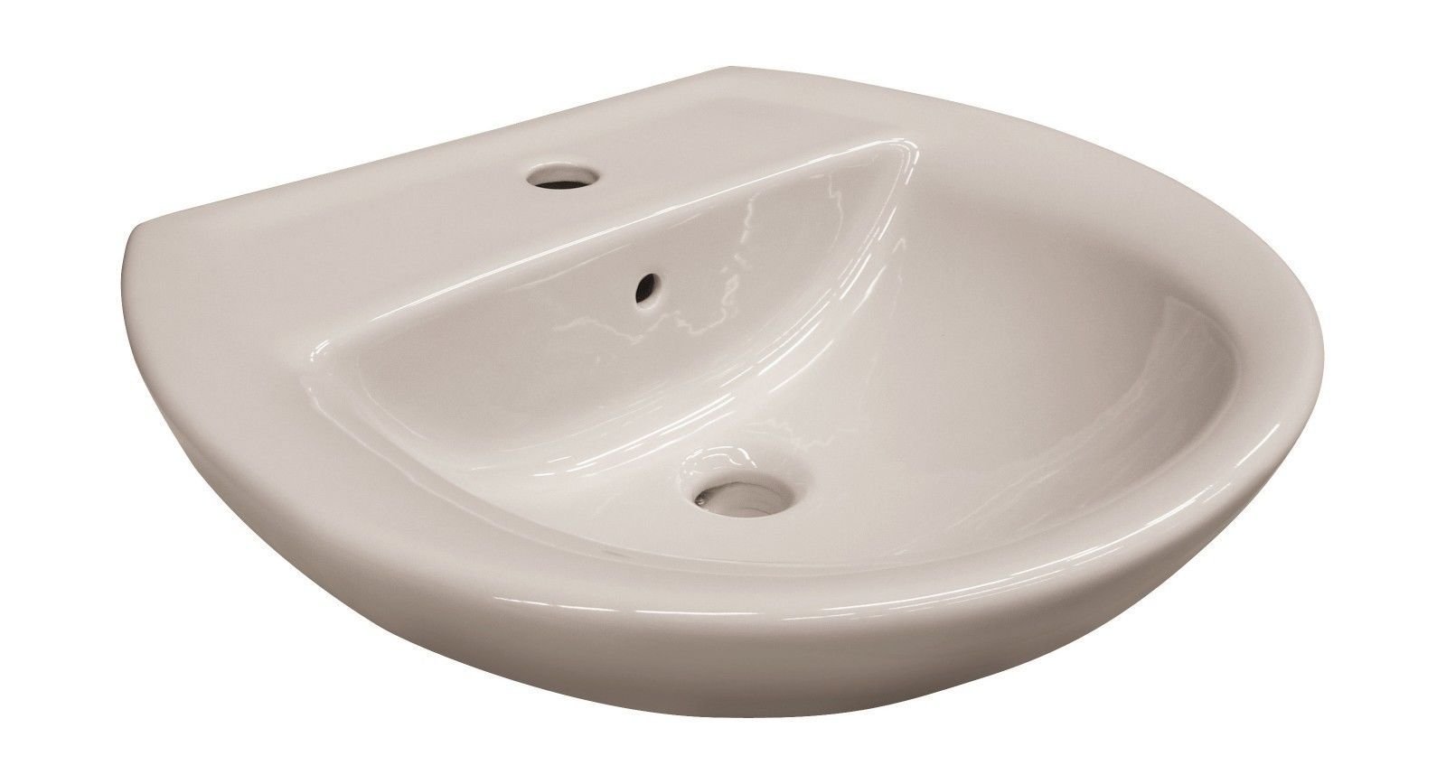 Handwaschbecken Tonic, 50 cm, Manhattan, Waschtisch, Gäste-WC