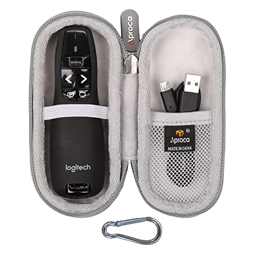 Aproca Hartschalenetui für Logitech M535 / M335 Compact Bluetooth Wireless Optical Mouse (schwarz)