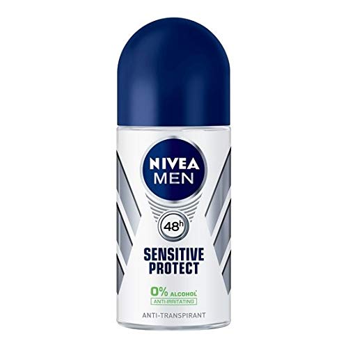 Nivea Men Sensitive Protect Roll-on Deodorant - 6 x 50 ml