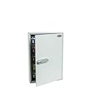 Phoenix Safe Company – KC0603E Commercial Key Cabinet - 100 Hooks | Electronic Lock | Key Holder Wall Mounted | Power Coated Paint | 7kg, Hellgrau