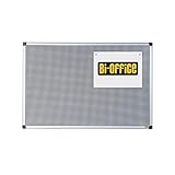Bi-Office - Kombinettafel - 90x60 cm - Pinnwand für Magnete und Pinns, mit Alurahmen