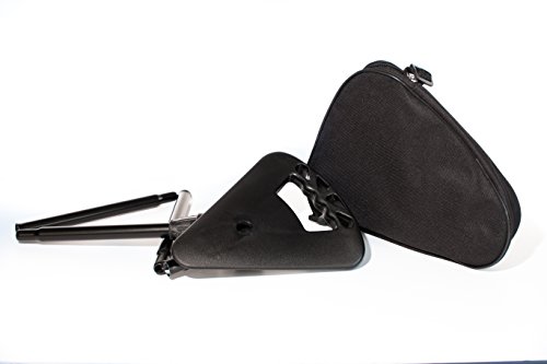 Sitzstock faltbar mit Tasche extra kurz Farbe schwarz
