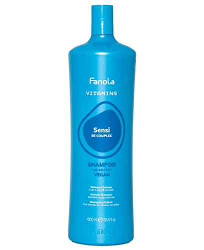 Fanola Vitamins, Sensi Care Shampoo Cute Sensibile, 1000 ml