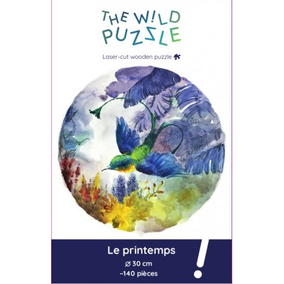The Wild Puzzle Wooden Puzzle - Spring 140 Teile Puzzle The-Wild-Puzzle-759764