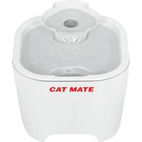 Cat Mate Muschel-Trinkbrunnen - Komplettset: Trinkbrunnen 3 Liter, Filter 4er Pack und Ersatzpumpe